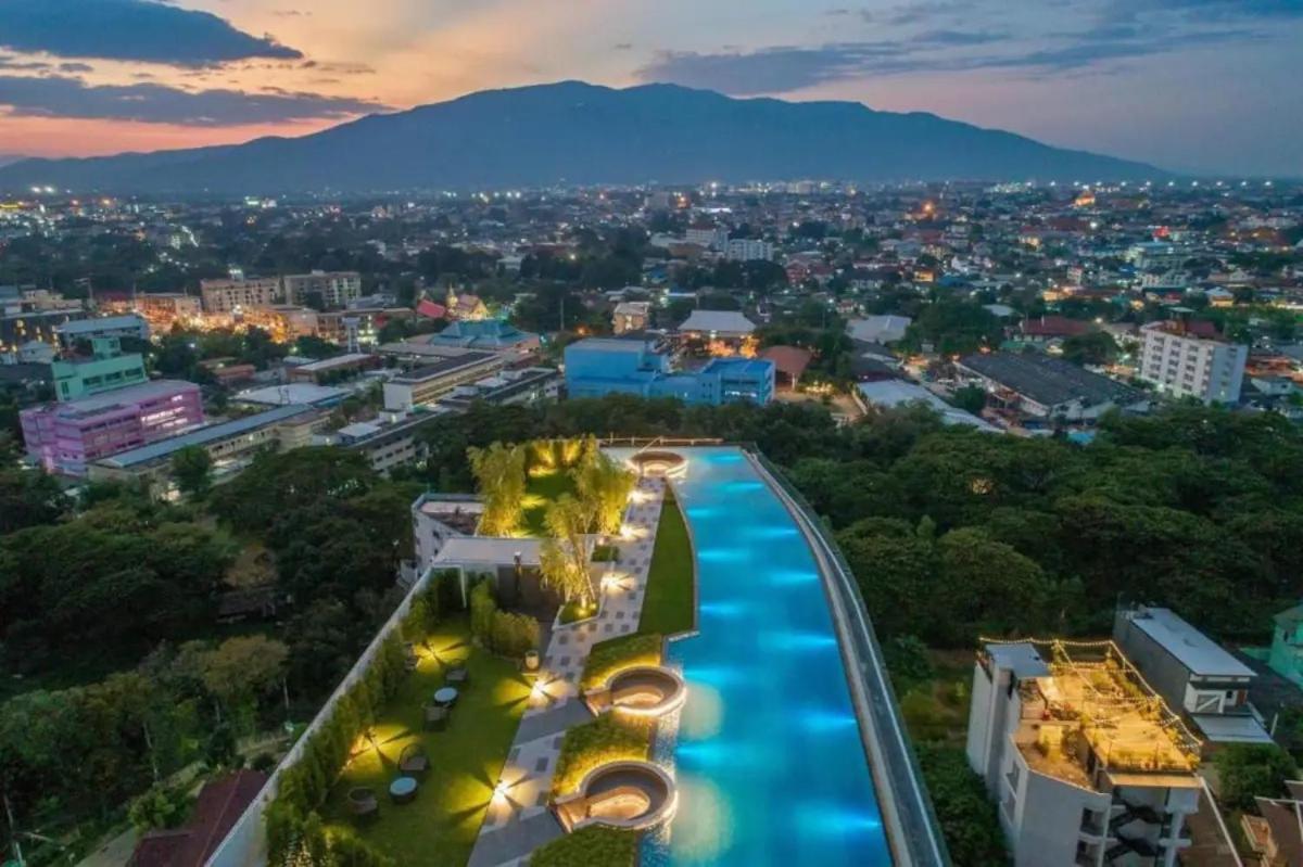 Căn hộ Astra Sky River 2 Bedroom Rooftop Swimming Pool Gym Centre Chiang Mai